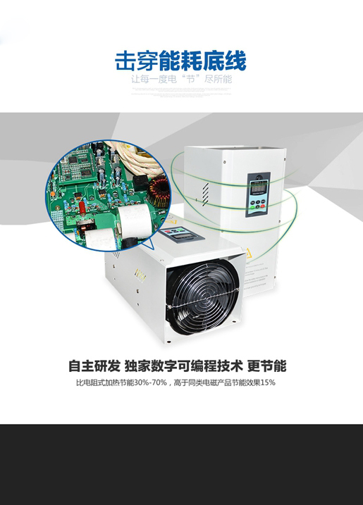 三相380V5KW、8KW電磁加熱器